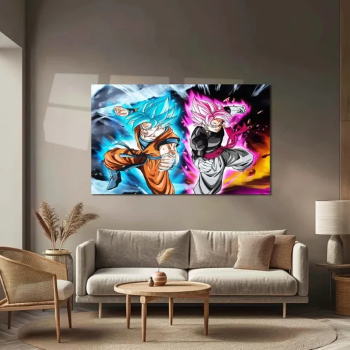 Anime Metal Poster | Goku Dragon Ball Z Metal Poster ? Super Saiyan Power - Image 3