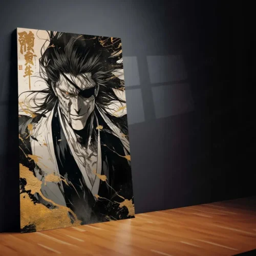 Bleach Metal Poster | Yoji Shinkawa-Inspired Art | Ichigo Kurosaki Wall Decor 6 - Image 2