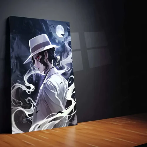 Muzan Kibutsuji Metal Poster ? Demon Slayer Anime Villain Wall Art - Image 2