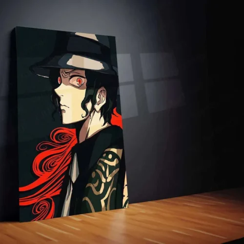 Muzan Kibutsuji Metal Poster ? Demon Slayer Anime Villain Wall Art 2 - Image 2