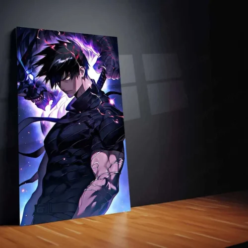 Toji Fushiguro ? The Sorcerer Assassin | Jujutsu Kaisen Metal Poster - Image 2