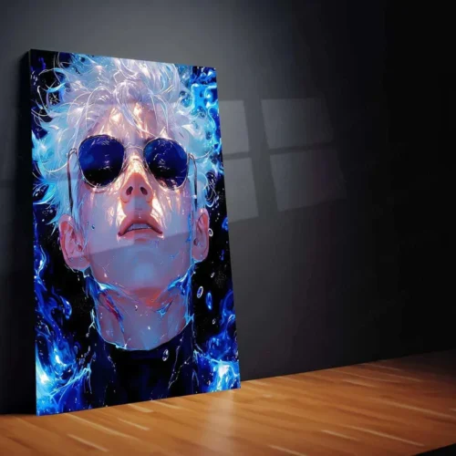 Saturo Gojo Metal Poster - Image 2