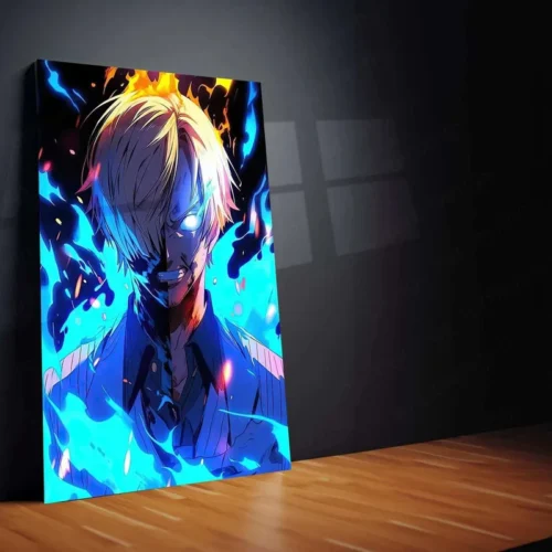 Sanji Metal Poster ? The Black Leg Pirate Chef - Image 2