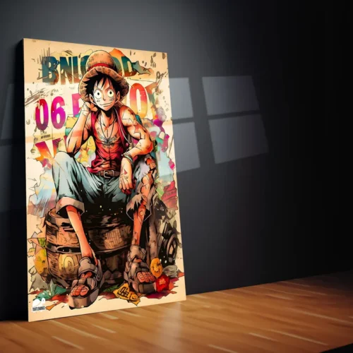 Luffy One Piece Metal Poster - Image 2