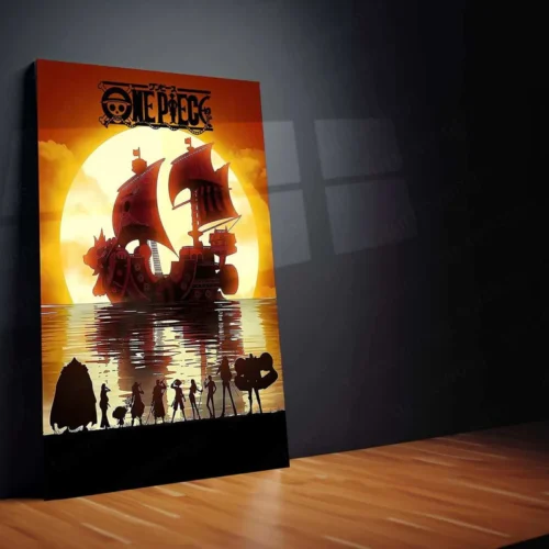 One Piece Metal Poster | Pirate Adventure Wall Art | Luffy & Crew Anime Decor - Image 2