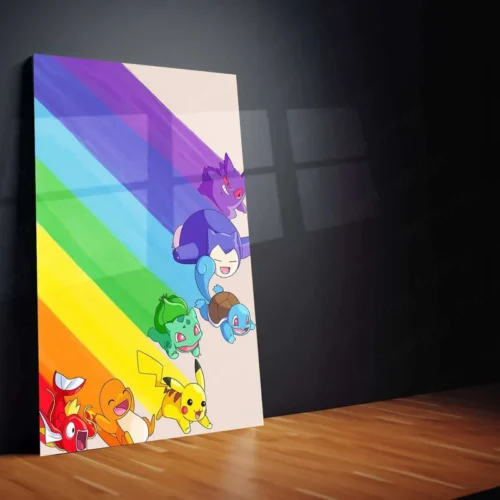 Pokemon Metal Poster ? Iconic Characters & Nostalgic Adventure Art - Image 2