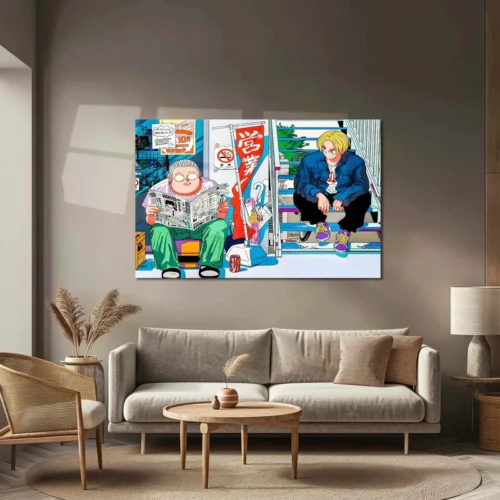 Anime Metal Poster | Sakamoto Days ? Quiet Assassin Moments Metal Frame - Image 3