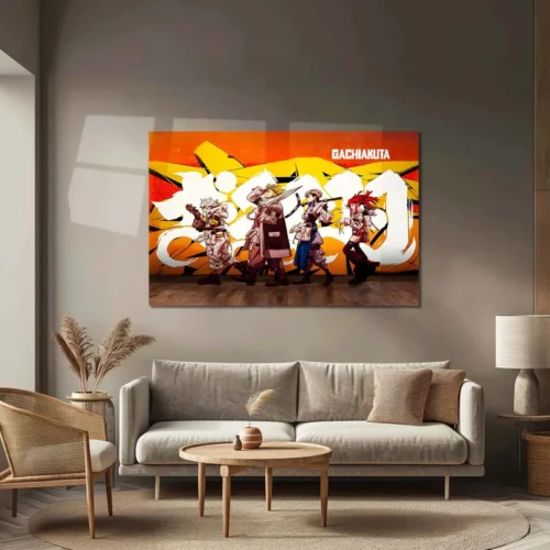 Anime Metal Poster | Gachiakuta ? Street Justice Crew Metal Frame - Image 3