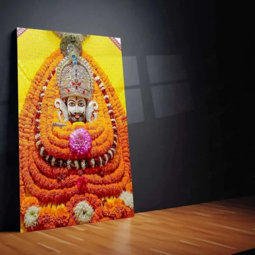 Khatu Shyam Maharaj Rajasthan Spiritual Metal Poster - Divine Grace and Devotion 2 - Image 2