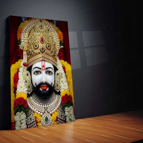 Khatu Shyam Maharaj Rajasthan Spiritual Metal Poster - NEW 01 - Image 2