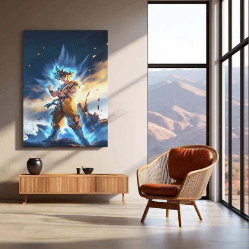 Goku ? DbZ Metal Poster 1 - Image 3