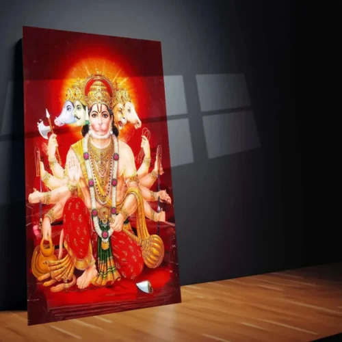 panchamukhi-hanuman-metal poster - Image 2