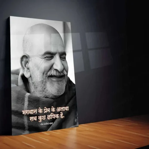 Neem Karoli Baba Metal Frame - A Divine Tribute 3 - Image 2