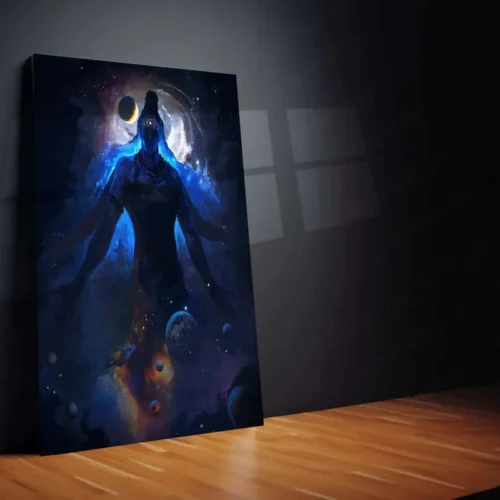 Lord Shiva Metal Poster ? Mahadev Wall Art | Divine Hindu Spiritual Decor 2 - Image 2