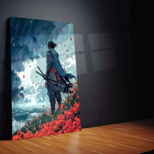 Samurai Warrior Metal Poster - Image 2