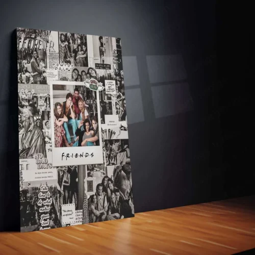 Friends Series Metal Poster ? Iconic TV Show Wall Art - Image 2