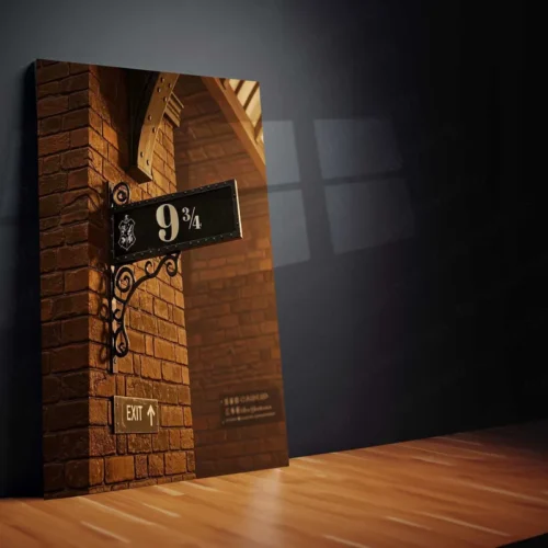 Movies Metal Poster | Harry Potter Metal Poster | Magical Wall Art for Wizarding World Fans - Image 2