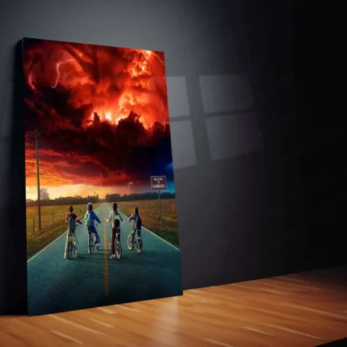 Stranger Things Metal Poster ? The Upside Down Awaits 1 - Image 2