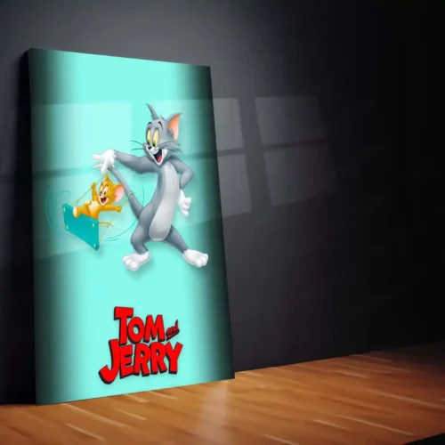 Tom and Jerry ? Classic Cartoon Chase Metal Frame - Image 2