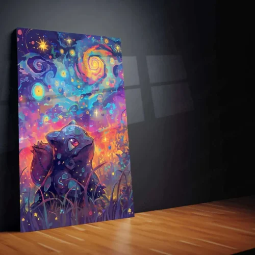 Bulbasaur Oil Painting Poster ? Vintage Pok?mon Art Illustration - Image 2