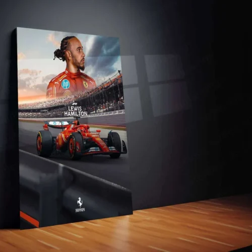 Lewis Hamilton Metal Frame | A Tribute to the F1 Legend - Image 2