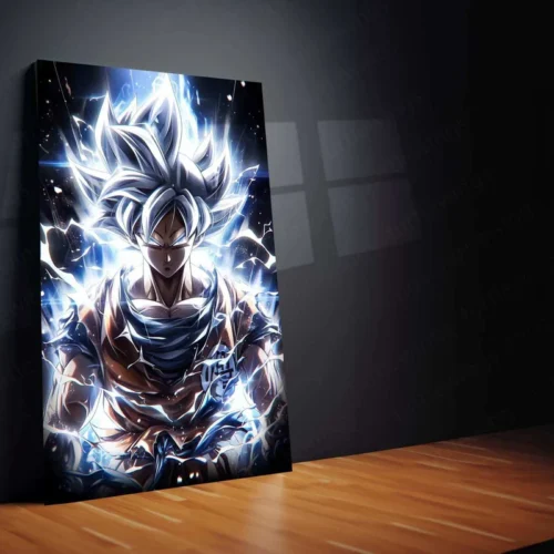Goku Metal Poster ? Iconic Dragon Ball Z Art | Powerful Super Saiyan Wall Decor 6 - Image 2