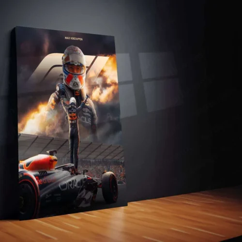 Max Verstappen Metal Frame | Tribute to the Red Bull Racing Champion - Image 2