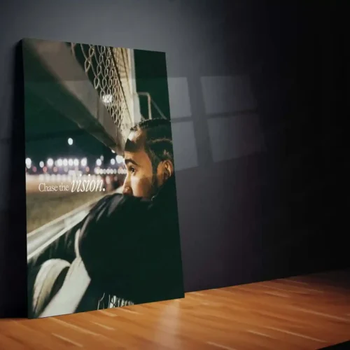 Lewis Hamilton Metal Frame | Formula 1 Legend Wall Art 02 - Image 2