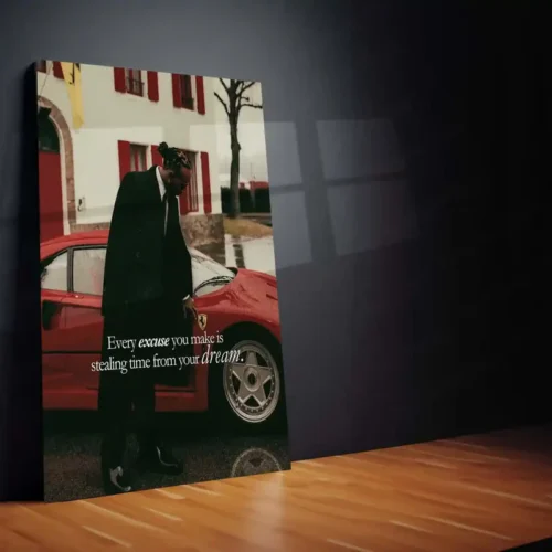 Lewis Hamilton Metal Frame | Formula 1 Legend Wall Art 01 - Image 2