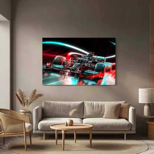 Mercedes-AMG Petronas F1 Metal Poster | Formula 1 Racing Artwork | Silver Arrows Wall Decor - Image 3