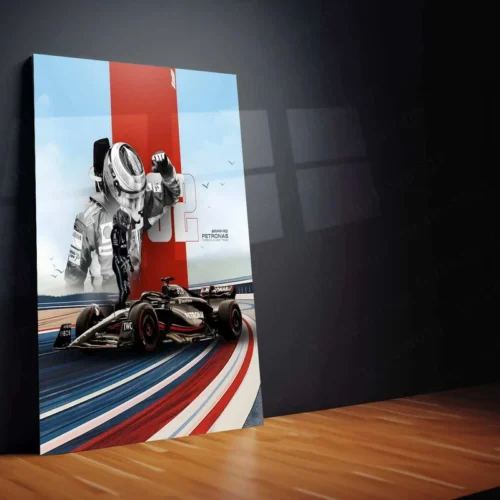 F1 Petronas Metal Poster - Image 2