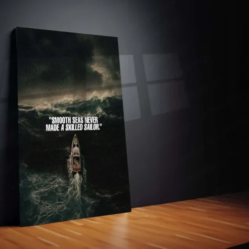 Motivational Quotes Metal Frames | Daily Success Mindset Decor 14 - Image 2