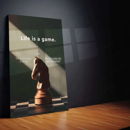 Horse Head Chess Piece ? Symbolic Metal Artwork - Image 2