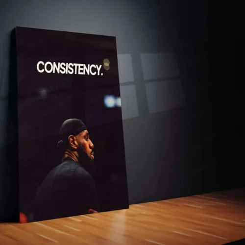 LeBron James Quote Metal Poster ? Motivational Basketball Wall Art | - Image 2