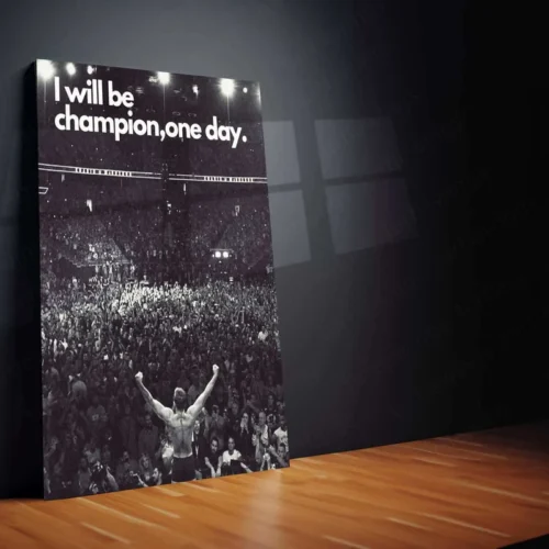 Conor McGregor Quote Metal Poster ? Motivational MMA Wall Art | Fighter Mindset Decor 3 - Image 2