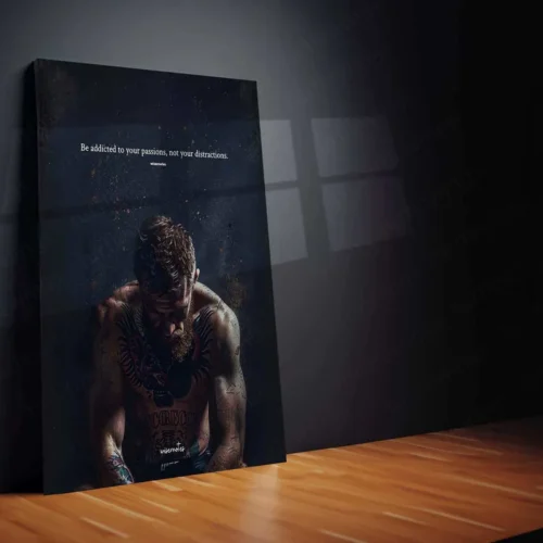 Conor McGregor Quote Metal Poster ? Motivational MMA Wall Art | Fighter Mindset Decor 2 - Image 2