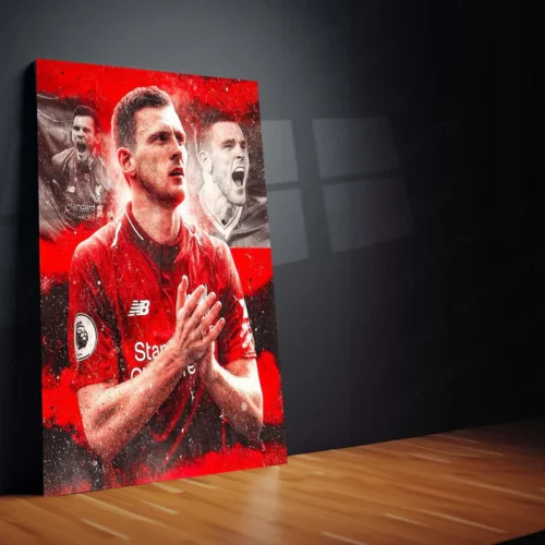 Andrew Robertson Liverpool Grunge ? Metal Frame | Dynamic Football Wall Art - Image 2