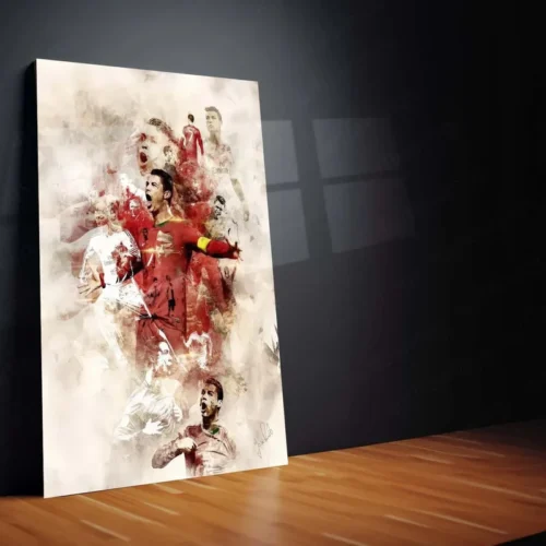 Cristiano Ronaldo Metal Frame ? Iconic Football Wall Art - Image 2