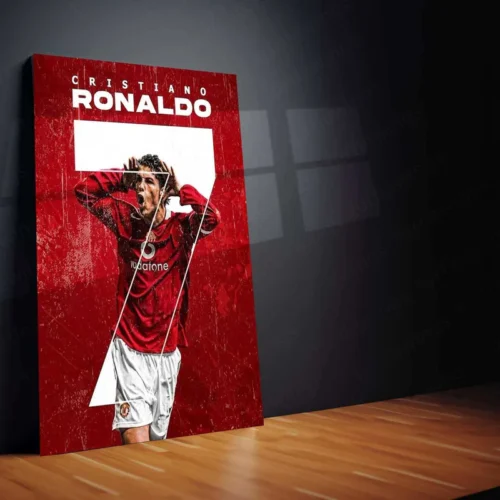 Cristiano Ronaldo Metal Poster ? Football Legend Wall Art - Image 2