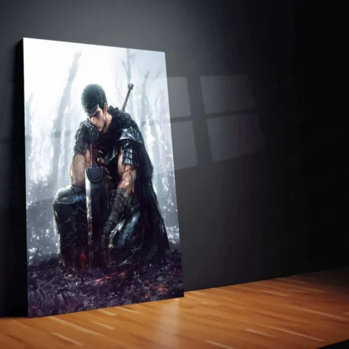 Berserk Metal Poster ? Guts Dark Fantasy Anime Wall Art 3 - Image 2