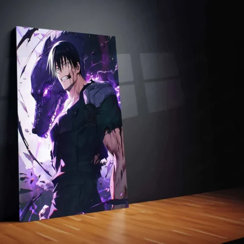 Toji Fushiguro ? The Sorcerer Assassin | Jujutsu Kaisen Metal Poster2 - Image 2
