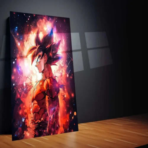 Dragon Ball Z Metal Poster | Goku, Vegeta & Iconic DBZ Wall Art | Anime Collectible Print Description - Image 2