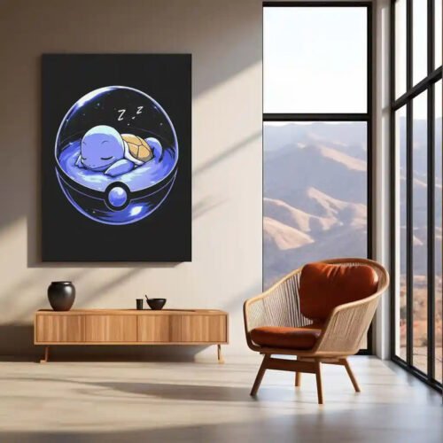 Squirtle ? Pok?mon Metal Frame | Water-Type Starter Wall Art - Image 3