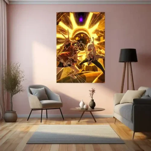 Anime Metal Poster | Tokyo Ghoul ? Ken Kaneki Shadow Metal Poster | Dark Anime Wall Frame 07 - Image 3