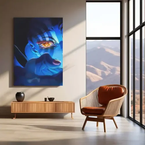 Demon Slayer Anime Poster ? Kimetsu no Yaiba Metal Frame Wall Art - Image 3