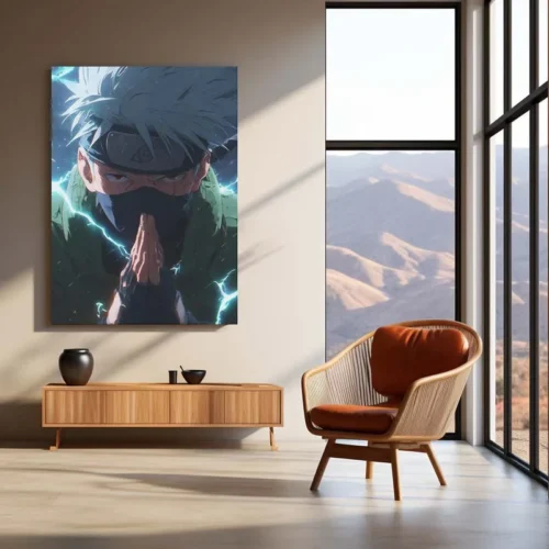 Anime Metal Poster | Kakashi Hatake ? Naruto Metal Poster 02 - Image 3
