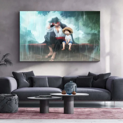 Anime Metal Poster | One Piece Luffy Metal Poster ? Iconic Anime Wall Art - Image 2