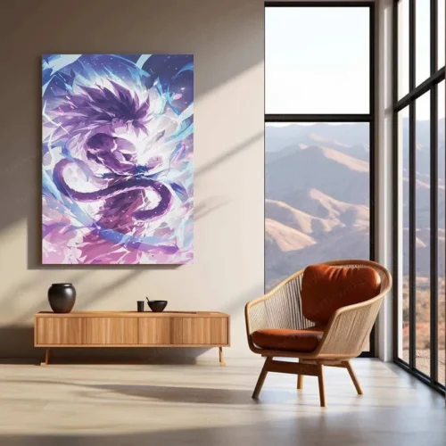 Goku Metal Poster ? Super Saiyan Power | Dragon Ball Z Wall Art | Saiyan Strength Decor - Image 3