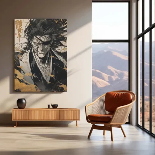 Bleach Metal Poster | Yoji Shinkawa-Inspired Art | Ichigo Kurosaki Wall Decor 6 - Image 3