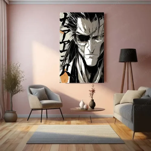 Bleach Metal Poster | Yoji Shinkawa-Inspired Art | Ichigo Kurosaki Wall Decor 5 - Image 3